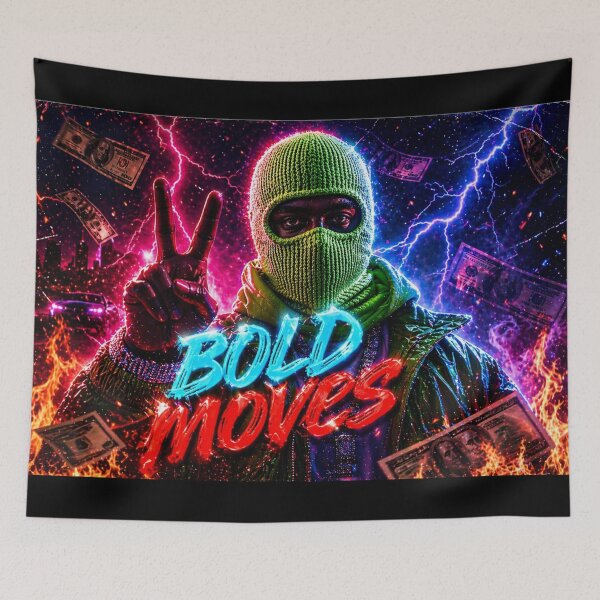 Item preview, Bold Moves hip hop rapper designed and sold by fadeinkstudio.