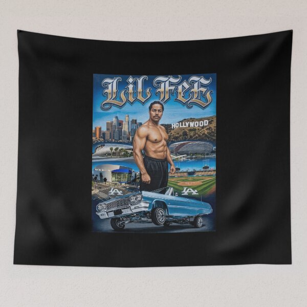 Artikelvorschau, Lil Fee Lowrider Muscle Tee – LA Streetwear Grafik, West Coast Culture Shirt entworfen und verkauft von DyfunctionalTee.