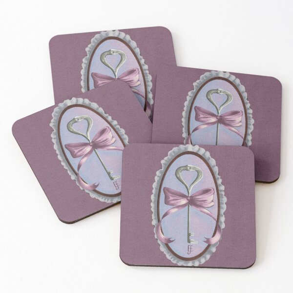 Item preview, Croquette Cottagecore Key on Velvet designed and sold by ArtistEmFae.