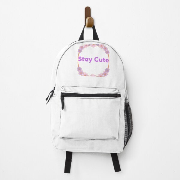 Item preview, Stay Cute Floral Aesthetic Design | Cute Girly Typography designed and sold by EMYWAMZGLOBAL.