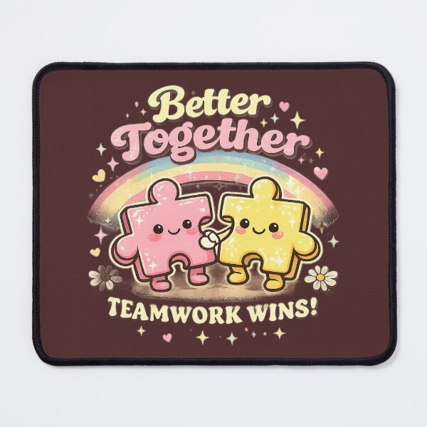 Item preview, Better Together Teamwork Puzzle Design designed and sold by CreativePallavi.