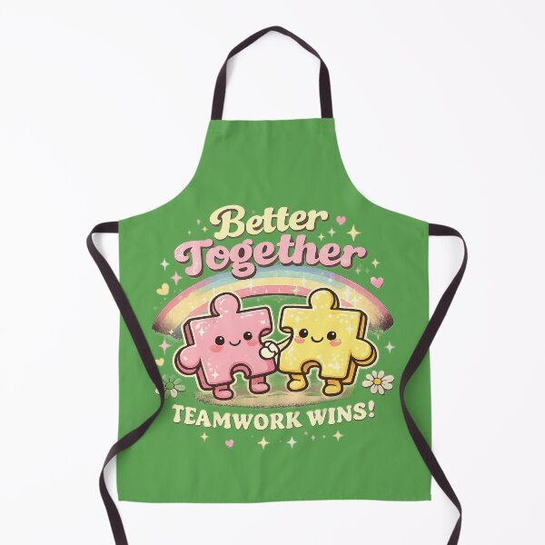 Item preview, Better Together Teamwork Puzzle Design designed and sold by CreativePallavi.