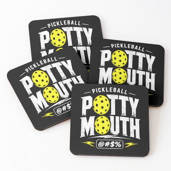 Item preview, Pickleball Potty Mouth – Funny Pickleball Player Humor designed and sold by THREE LITTLE BEANS.