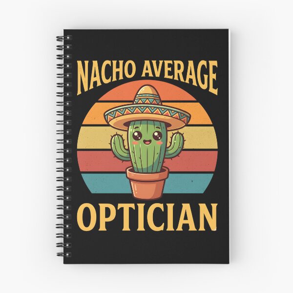 Item preview, Nacho Average Optician – Funny Optometrist Cactus Pun designed and sold by THREE LITTLE BEANS.