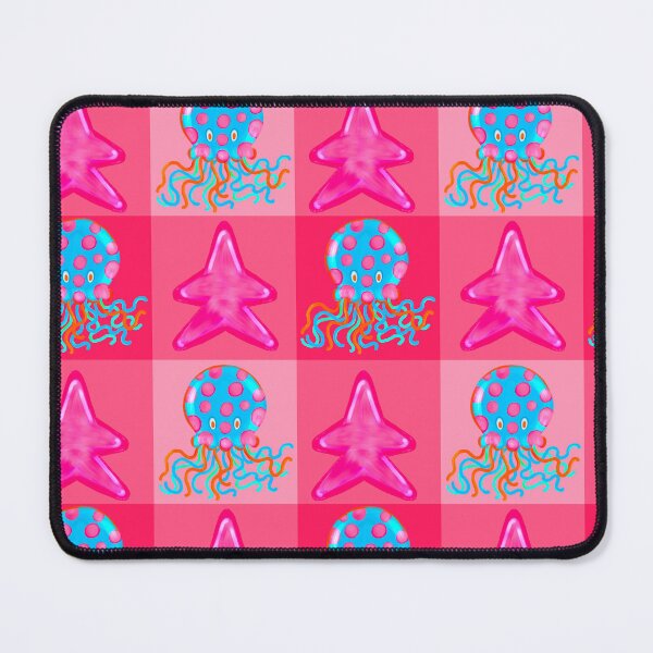 Item preview, Neon Ocean Seamless Pattern – Psychedelic Sea Life, Colorful Coastal Decor, Vibrant Marine Art designed and sold by VirtuallyCreativ .