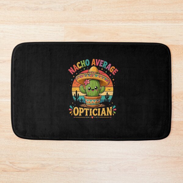 Item preview, Nacho Average Optician – Funny Optometrist Cactus Pun designed and sold by THREE LITTLE BEANS.