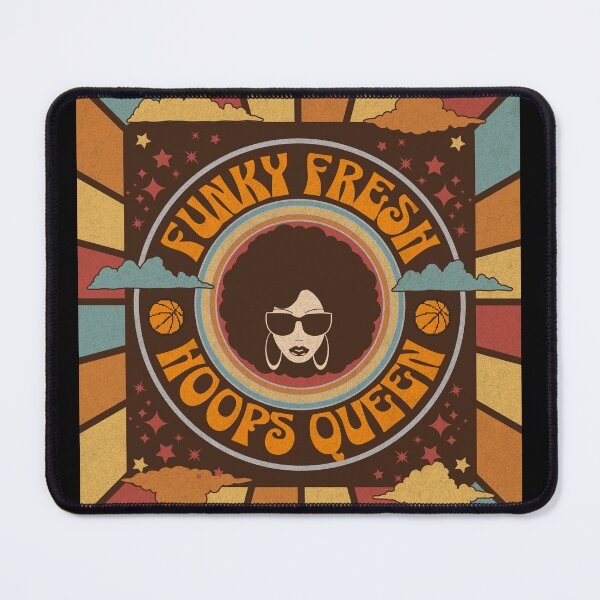Item preview, Women's Basketball Retro Funky Fresh Hoops Queen designed and sold by ActOnyx Designs.