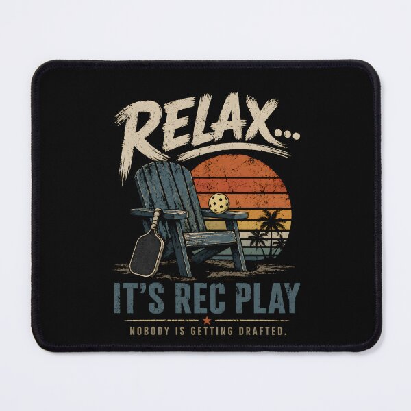 Item preview, Take It Easy Pickleball – Just Casual Play Funny Player designed and sold by THREE LITTLE BEANS.