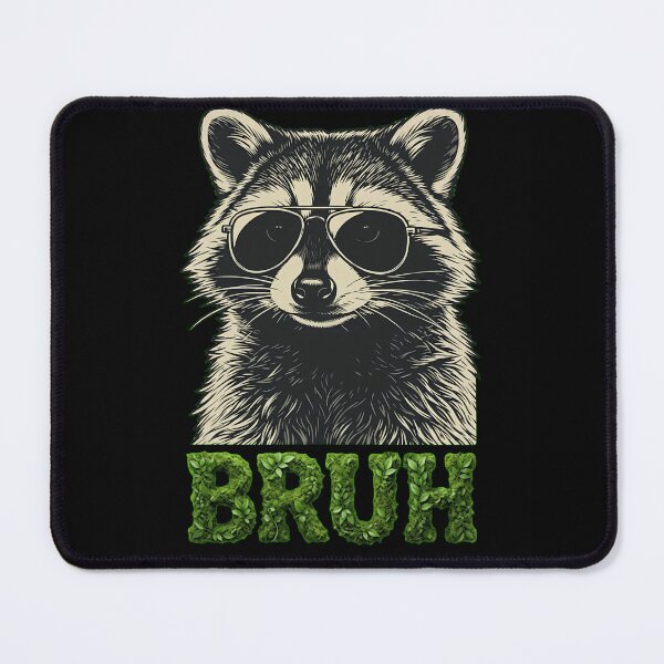 Artikelvorschau, Coole Waschbär-Sonnenbrille, Bruh-Meme, Trash-Panda-Kunst entworfen und verkauft von haitrieuic96.