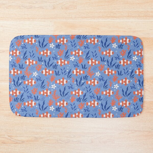 Item preview, clownfish, corals, and seaweed designed and sold by burbura.