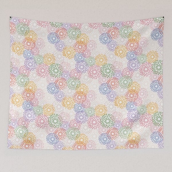 Item preview, Floral burst pattern. Bright abstract trendy flower backgroundand designed and sold by Eridanka.