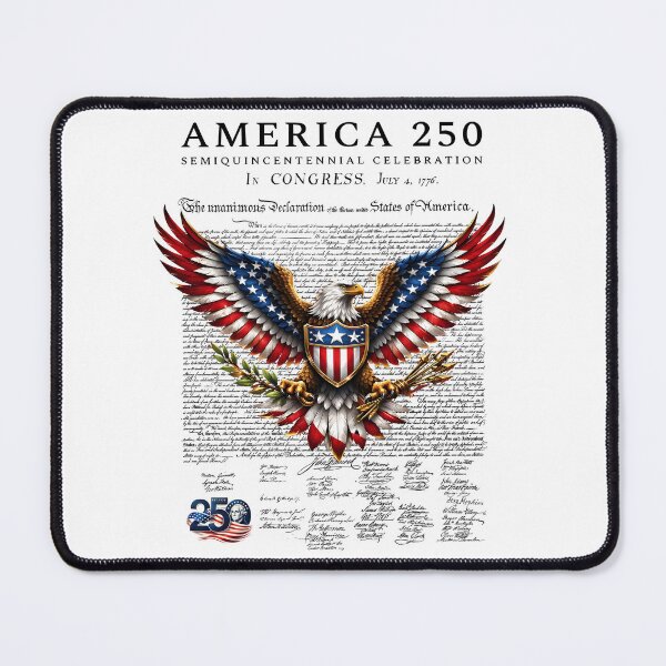Item preview, America 250 Declaration Independence Eagle - White designed and sold by VSZNGRFX.