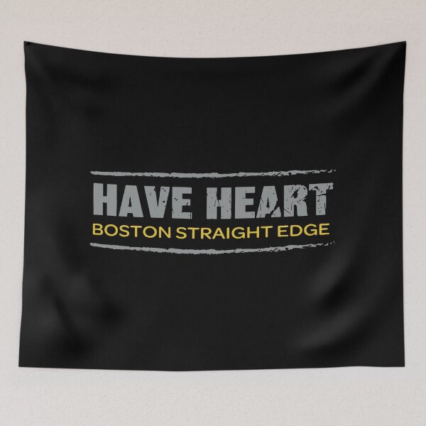Item preview, Have Heart Boston Straight Edge designed and sold by Sandra Mathieu.
