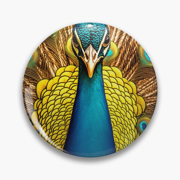 Item preview, Close-up of a Peacock's Display designed and sold by PetsArt.