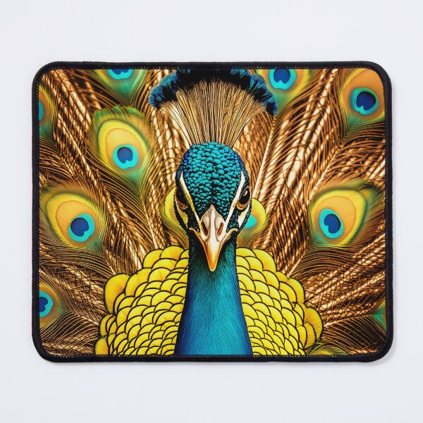 Item preview, Close-up of a Peacock's Display designed and sold by PetsArt.