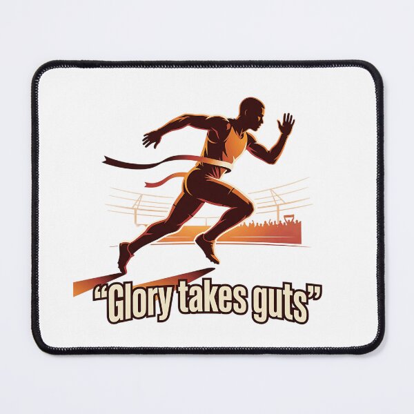 Item preview, Glory Takes Guts Hardcore Fitness Motivation for Athletes designed and sold by Urben Loop.