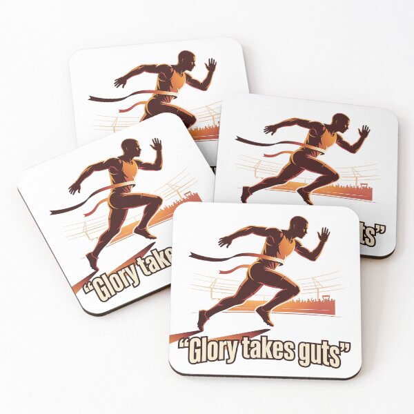 Item preview, Glory Takes Guts Hardcore Fitness Motivation for Athletes designed and sold by Urben Loop.