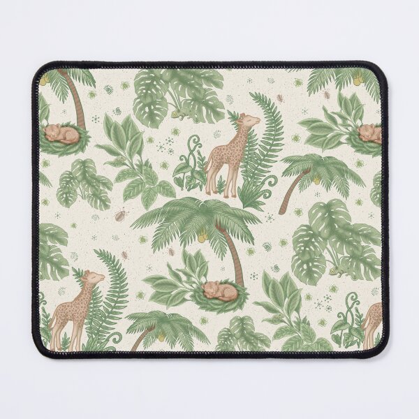 Item preview, Sweet Jungle: Sleeping Giraffes and Felines designed and sold by Nekogobido.