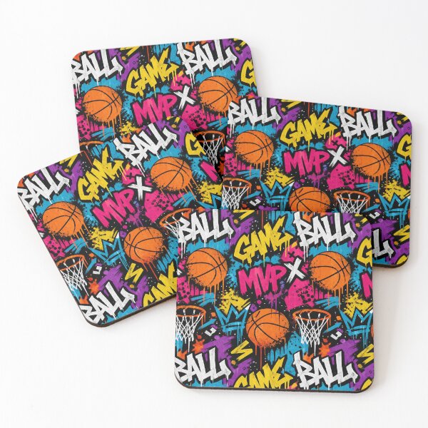 Item preview, Basketball MVP Crown Hoops Graffiti Aesthetic designed and sold by ActOnyx Designs.