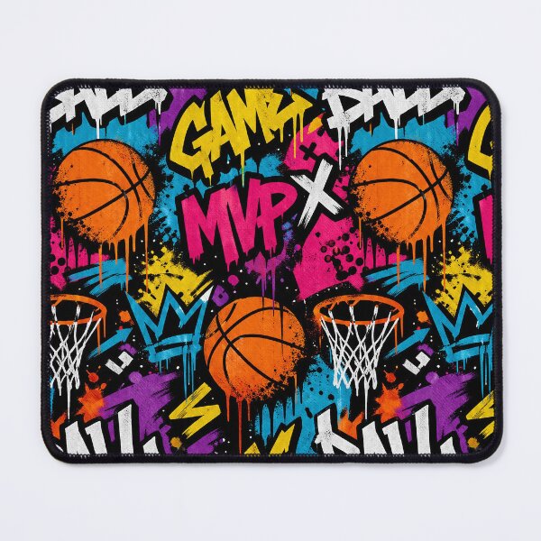 Item preview, Basketball MVP Crown Hoops Graffiti Aesthetic designed and sold by ActOnyx Designs.