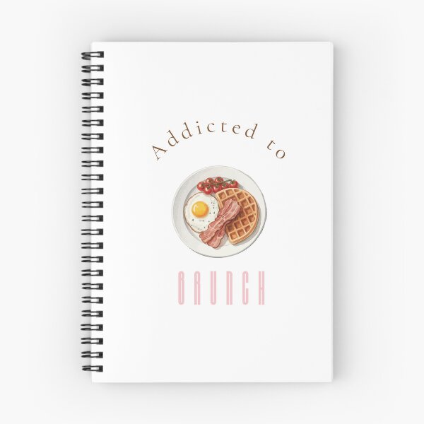 Item preview, Addicted to Brunch — Food Lover Wall Art Print for Kitchen designed and sold by MoodsOfMine.