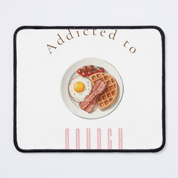 Item preview, Addicted to Brunch — Food Lover Wall Art Print for Kitchen designed and sold by MoodsOfMine.