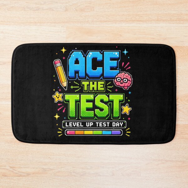 Item preview, Ace The Test – Back To School Gamer Style Motivation designed and sold by THREE LITTLE BEANS.