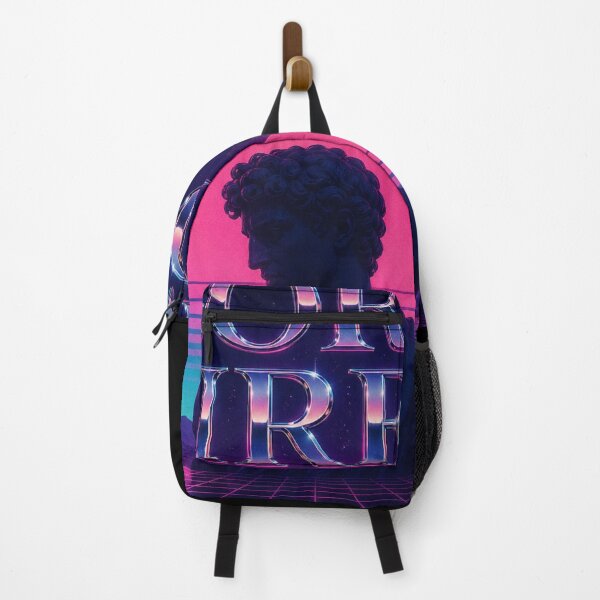 Item preview, Born Tired – Retro Synthwave Aesthetic Poster | Vaporwave Art | Funny Lazy Quote designed and sold by irfanshikh.