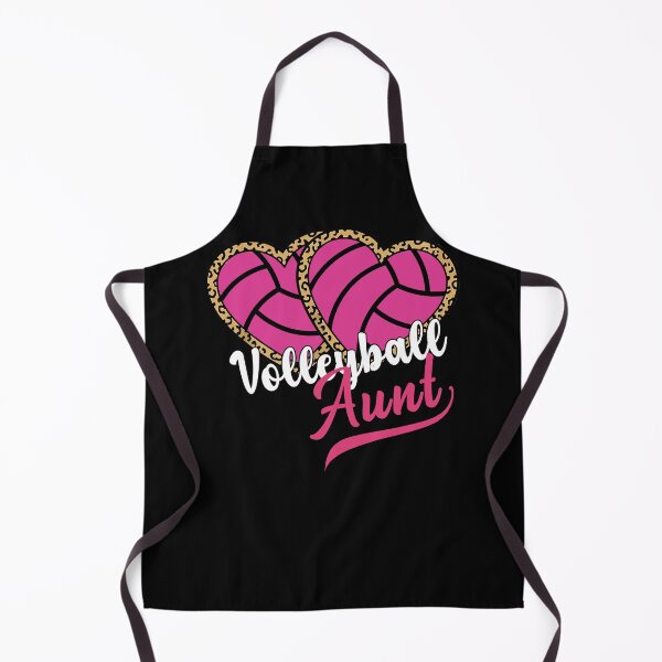 Item preview, Volleyball Aunt Pink Heart Leopard Design designed and sold by LashondaGreen89.