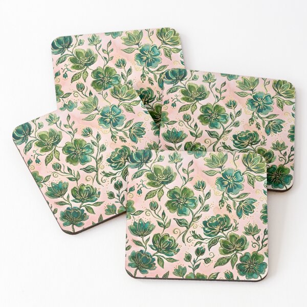 Item preview, Green Flowers  designed and sold by GraphicsClub.