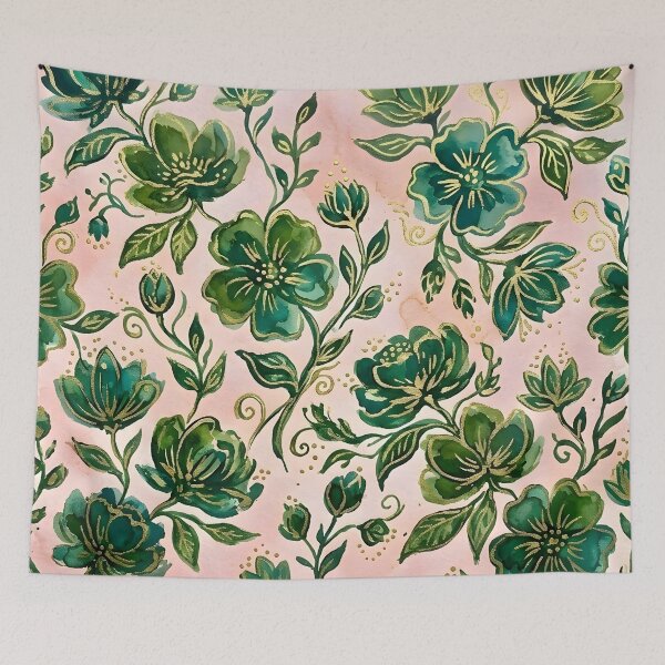 Item preview, Green Flowers  designed and sold by GraphicsClub.