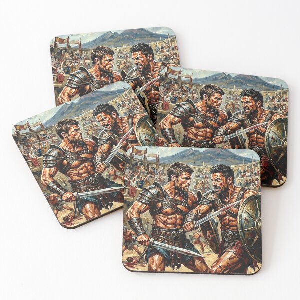 Item preview, Unbroken Chains: Stylized Cinematic Ancient Rome Fine Art designed and sold by Art's Diner.