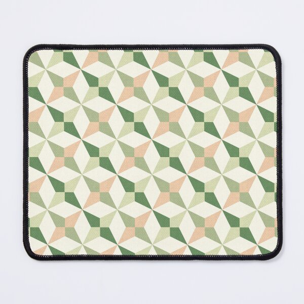Item preview, Jungle Geometric Pattern: Forest Green and Sand designed and sold by Nekogobido.