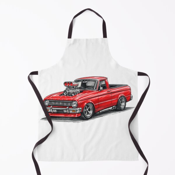 Item preview, Little red hot rod Ute designed and sold by Andyt.