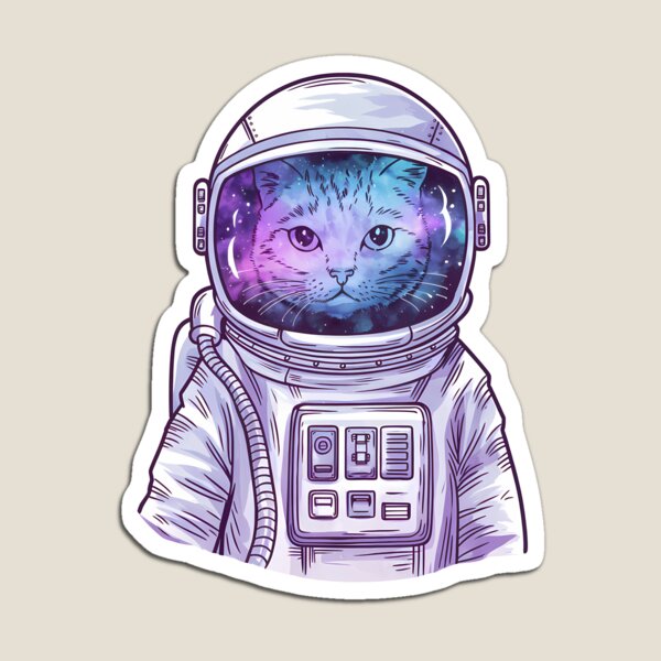 Item preview, Cat Astronaut Funny Cat Lover Space designed and sold by KD Merch.
