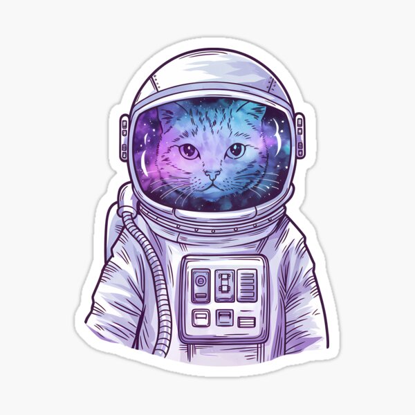 Item preview, Cat Astronaut Funny Cat Lover Space designed and sold by KD Merch.