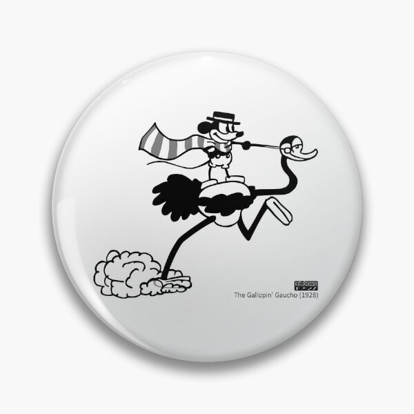 Item preview, Mickey - Riding the Ostrich (The Gallopin' Gaucho, 1928) designed and sold by eetoons1927.