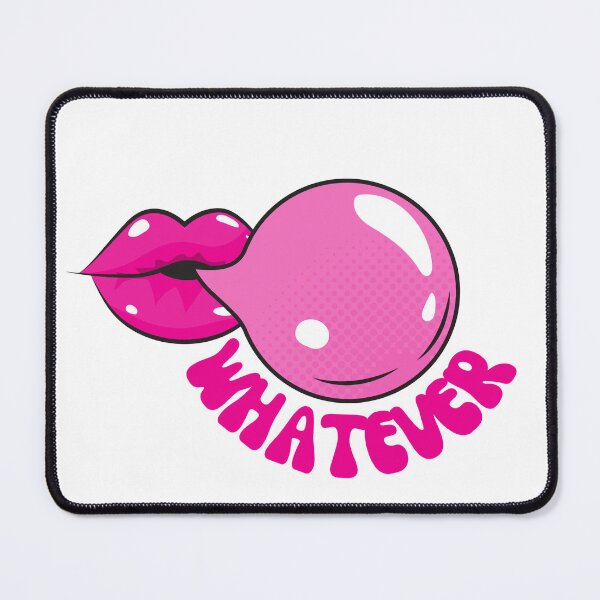 Item preview, Whatever Pink Bubblegum Lips - Sassy Retro Aesthetic designed and sold by ElliDesign.