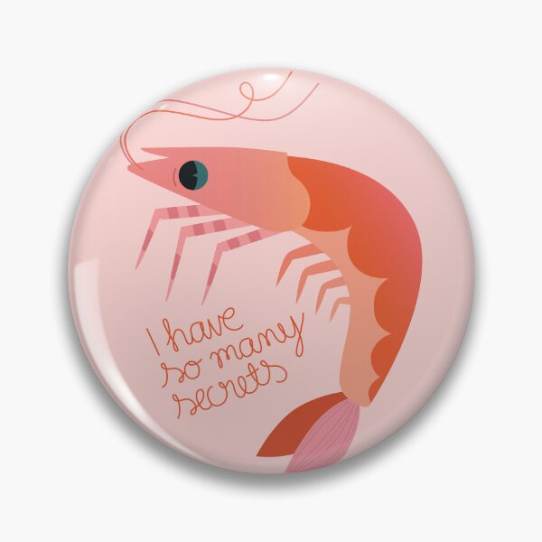 Item preview, Whimsical Meme Shrimp designed and sold by TryingToSparkle.