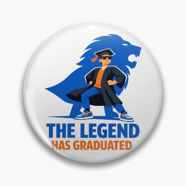 Item preview, The Legend Has Graduated: Class of Lion King Art designed and sold by MalisoStickers.