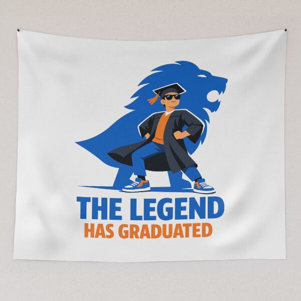 Item preview, The Legend Has Graduated: Class of Lion King Art designed and sold by MalisoStickers.
