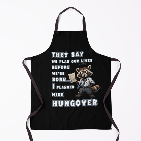 Item preview, Planning life sounds serious… until reality rewrites the script .Raccoon I plannde mine HUNGOVER designed and sold by Creative-Sanc.