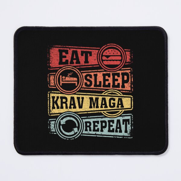 Item preview, Eat Sleep Krav Maga Repeat designed and sold by GabbyKash.