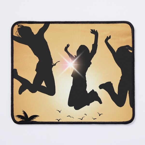 Item preview, People, Happiness, Jumping High, Jumping, Jumping to the Sky, Palms, Birds, Digital Prints, Gift Poster, Wallboard, Painting Pictures designed and sold by Kubilay-Digital.