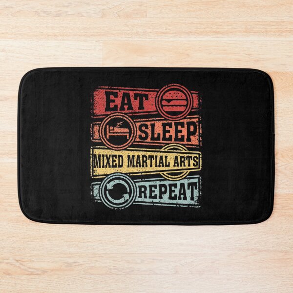 Item preview, Eat Sleep Mixed martial arts Repeat designed and sold by GabbyKash.