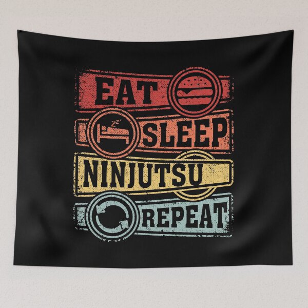 Item preview, Eat Sleep Ninjutsu Repeat designed and sold by GabbyKash.