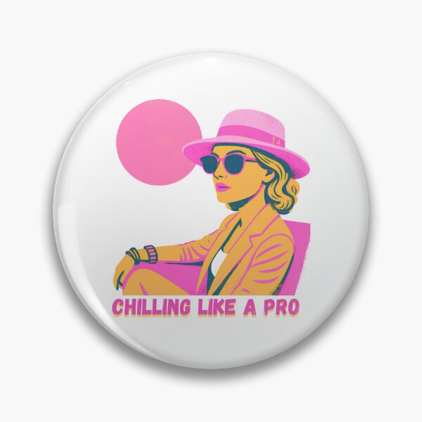 Item preview, Chilling like a Pro  designed and sold by Creative Hand Drawn Digital Art.