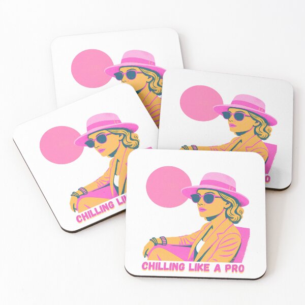 Item preview, Chilling like a Pro  designed and sold by Creative Hand Drawn Digital Art.