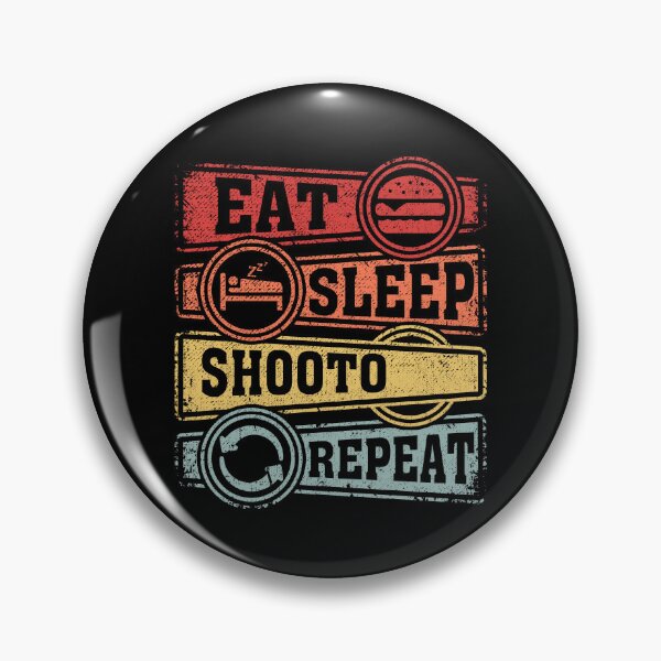Item preview, Eat Sleep Shooto Repeat designed and sold by GabbyKash.