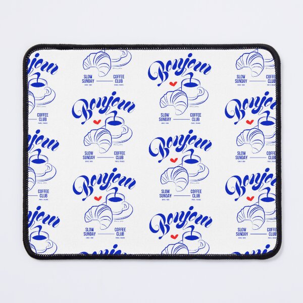 Item preview, Bonjour - Slow Sunday Coffee Club designed and sold by Karry Akiba Store.